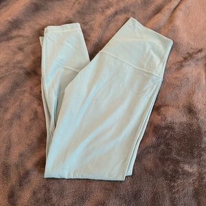 Lululemon 25” blue align leggings like new